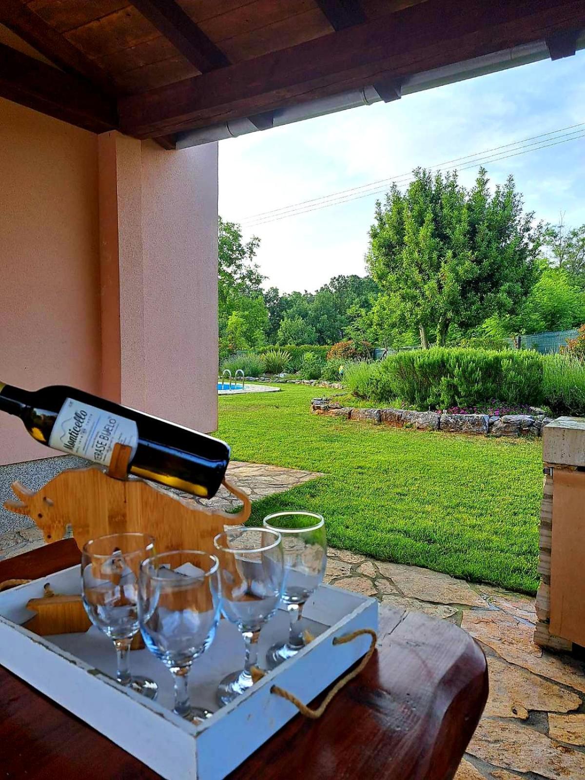Villa Malini Groznjan Bagian luar foto
