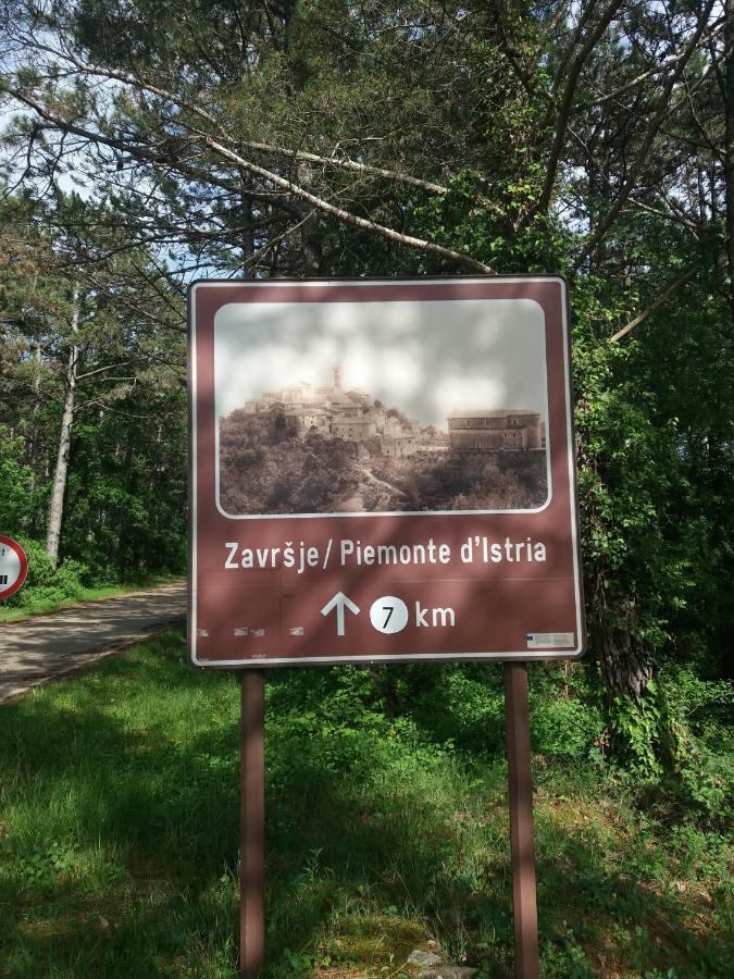 Villa Malini Groznjan Bagian luar foto